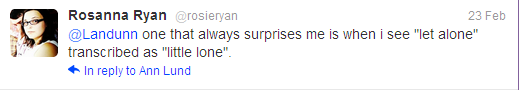 Let Alone Tweet Let Alone Tweet